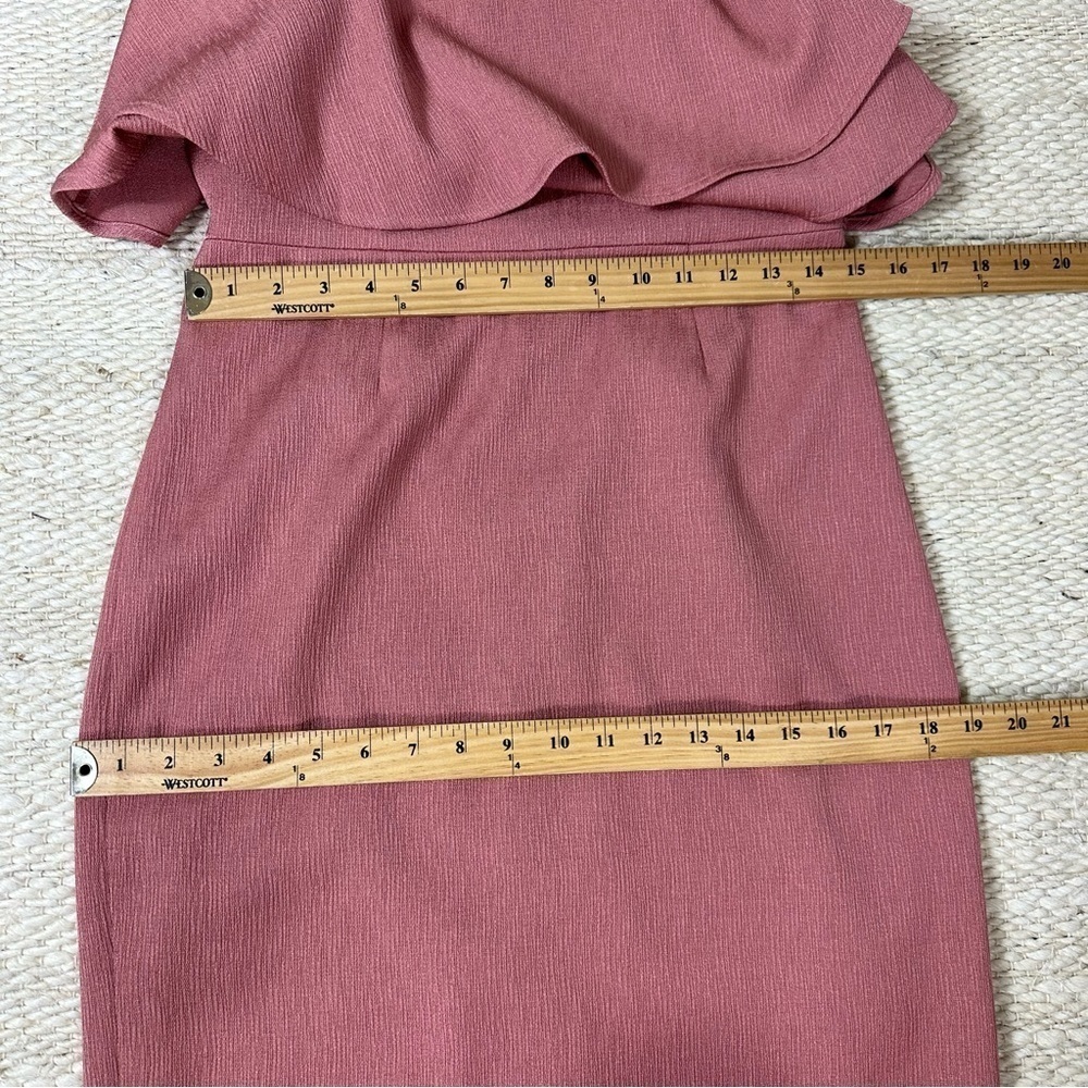 KEEPSAKE The Label Dress Size M No Reason Ruffle Off The Shoulder NWT - Picture 9 of 16
